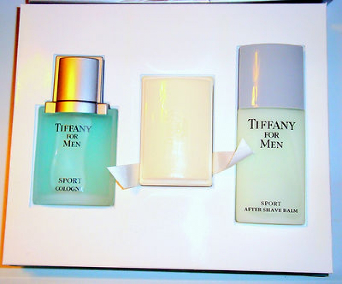 TIFFANY For Men Sport Набор (50мл edc+150мл бальзам после бритья+мыло)
